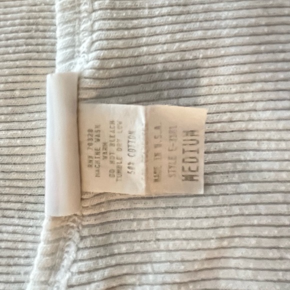 3/$20 when you bundle White Ribbed Sleeveless Tank Top - Picture 4 of 4